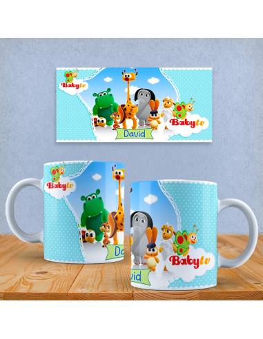 Taza polímero de Baby TV