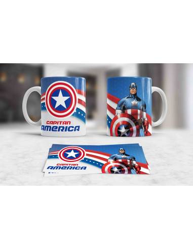 Taza - Capitán América