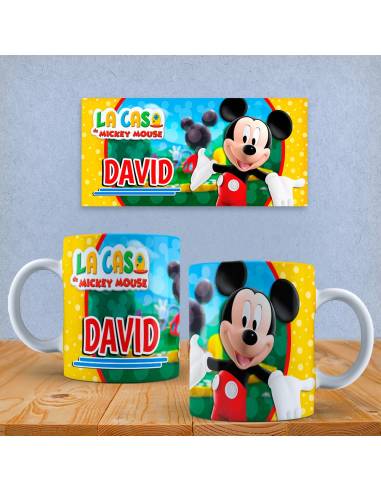 Taza polímero de La casa de Mickey Mouse