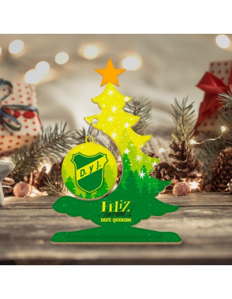 719998-MLA47978703693_102021,Arbolitos De Navidad - Madera - River - Boca -racing -futbol