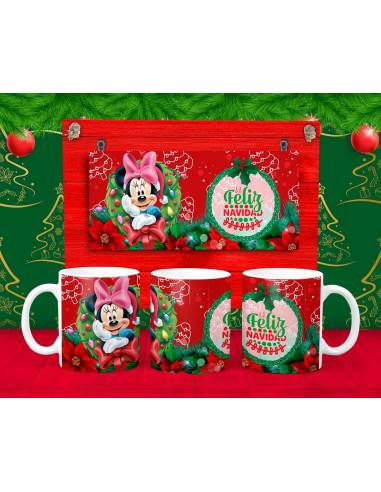Taza Minnie - Navidad