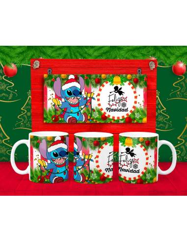 Taza Stich - Navidad