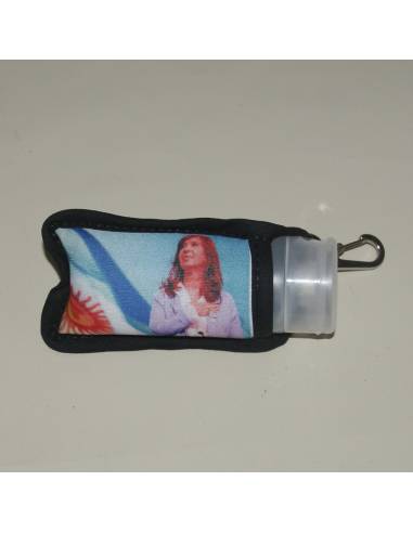 Llavero porta alcohol en gel -...