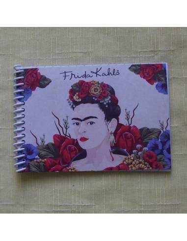 Anotador espiralado 10X14Cm - Frida...