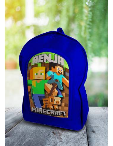 Mochila de Jardín - Minecraft