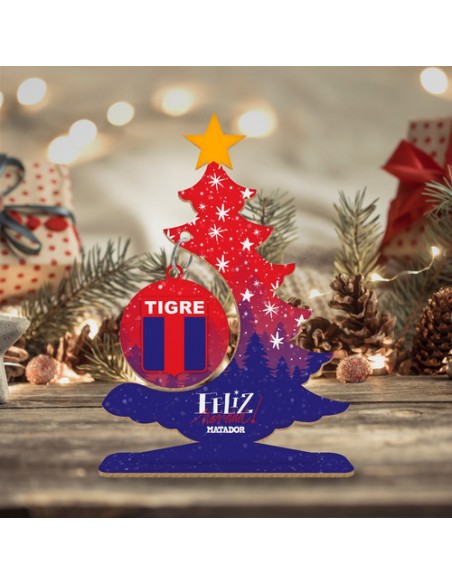 846235-MLA47978703695_102021,Arbolitos De Navidad - Madera - River - Boca -racing -futbol