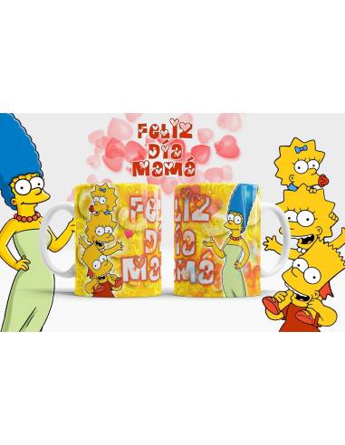 Taza - Día de la madre - Los Simpson