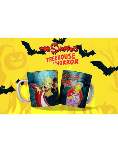 Taza - Halloween - Los Simpson