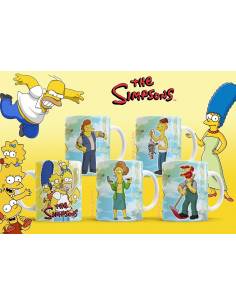 Taza - Simpson - Personajes...