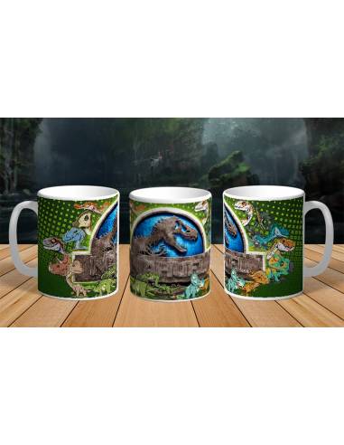 Taza polímero - Jurassic Park