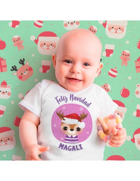 822498-MLA47978354104_102021,Body De Bebe  - Feliz Navidad - Papa Noel - Dibujos Tiernos 