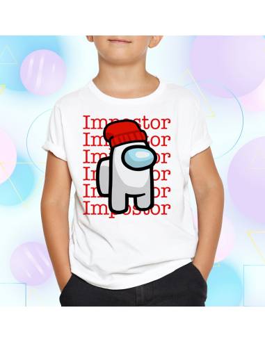 Remera niño - Among Us - Diseños...