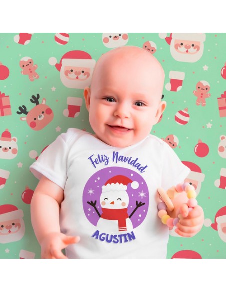 712972-MLA47978239671_102021,Body De Bebe  - Feliz Navidad - Papa Noel - Dibujos Tiernos 