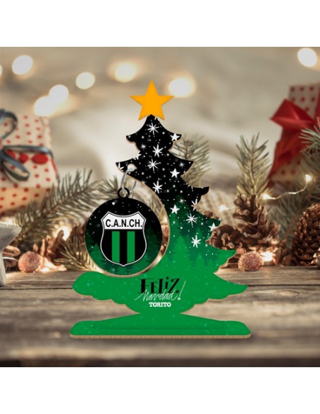 600889-MLA47978727445_102021,Arbolitos De Navidad - Madera - River - Boca -racing -futbol