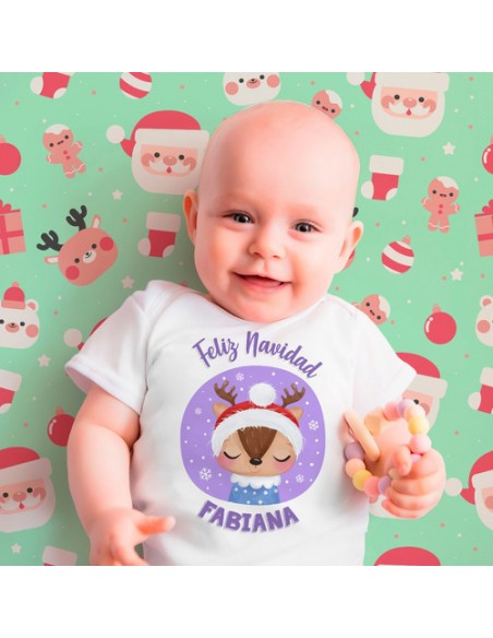 809990-MLA47978318317_102021,Body De Bebe  - Feliz Navidad - Papa Noel - Dibujos Tiernos 