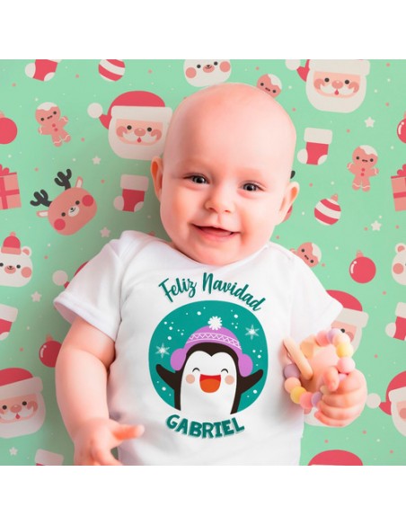 902720-MLA47978172883_102021,Body De Bebe  - Feliz Navidad - Papa Noel - Dibujos Tiernos 
