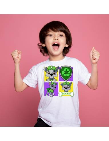 Remera niño - Paw Patrol - Rocky