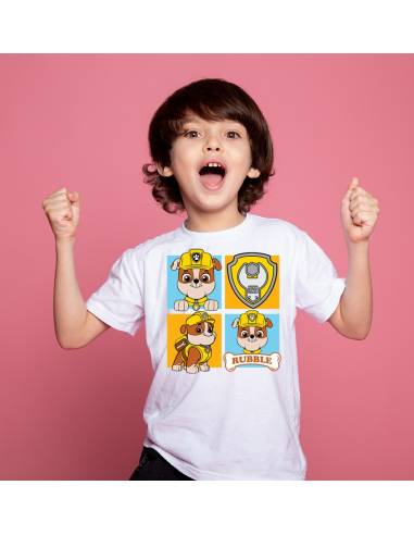 Remera niño - Paw Patrol - Rubble