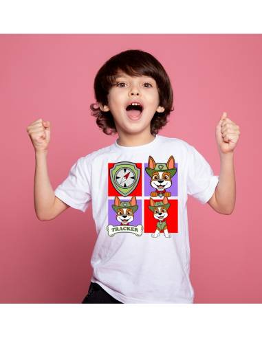 Remera niño - Paw Patrol - Tracker