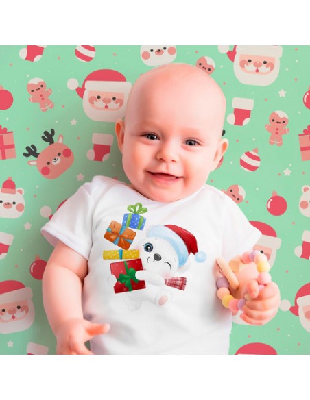 776256-MLA47978241691_102021,Body De Bebe  - Feliz Navidad - Papa Noel - Dibujos Tiernos 
