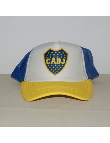 820123-MLA48923886078_012022,Gorros Trucker - Boca Juniors - Adulto - Azul Y Amarillo 