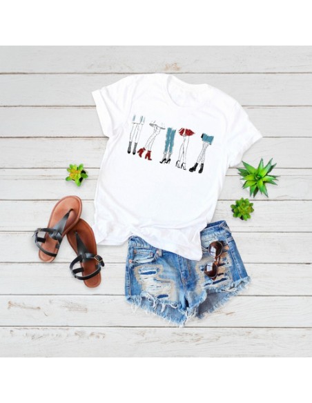 657096-MLA48022612834_102021,Remeras Mujer -modelos Fashion Lover - Amor - Moda - Glamour