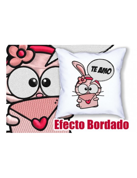 675616-MLA48926535802_012022,Almohadon -san Valentin-dia De Los Enamorados-efecto Bordado