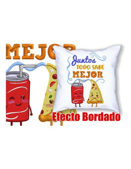 611830-MLA48926618311_012022,Almohadon -san Valentin-dia De Los Enamorados-efecto Bordado