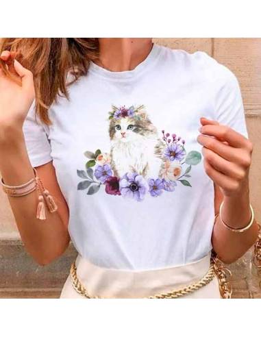 Remera mujer - Fashion - Perros y gatos