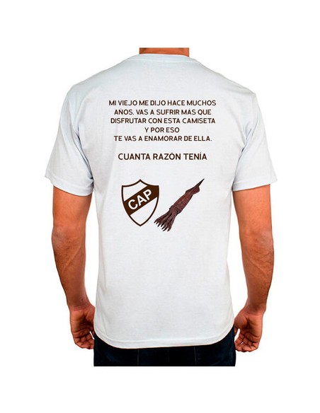 899795-MLA48925010007_012022,Remera Hombre - Platense - Mi Viejo Me Dijo Hace Muchos Años