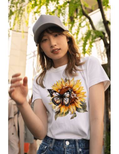 Remera mujer - Mariposas - Moda