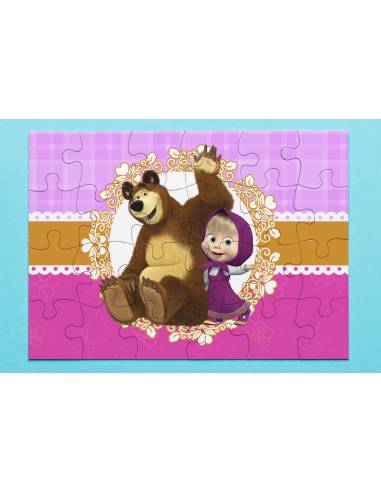 Rompecabezas 30 piezas - Masha y el Oso