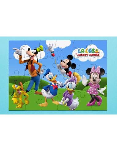 Rompecabezas 30 piezas - Mickey y sus...