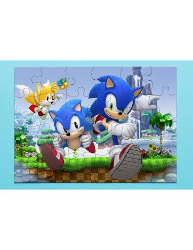 Rompecabezas 30 piezas - Sonic