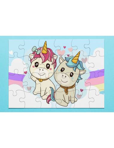 Rompecabezas 30 piezas - Unicornio