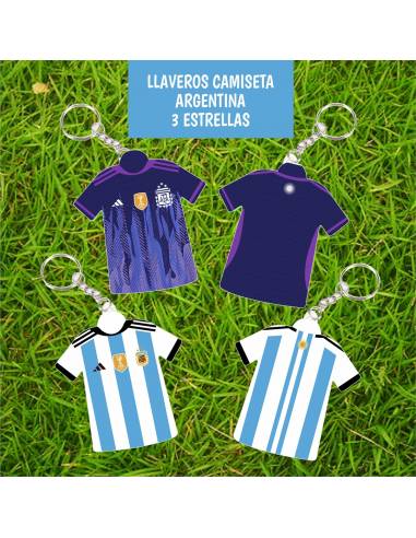 Llavero camiseta - Argentina campeon...