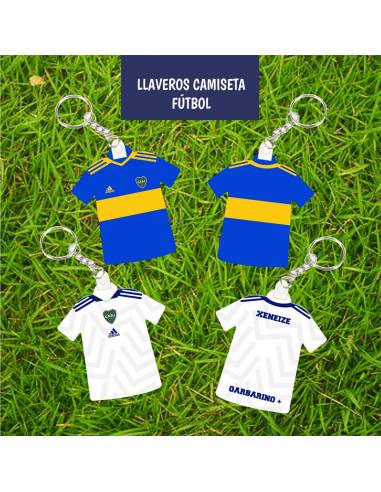 Llavero camiseta de futbol - Boca...