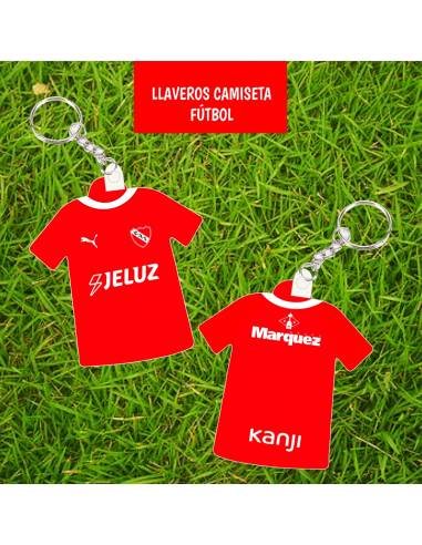 Llavero camiseta de futbol -...