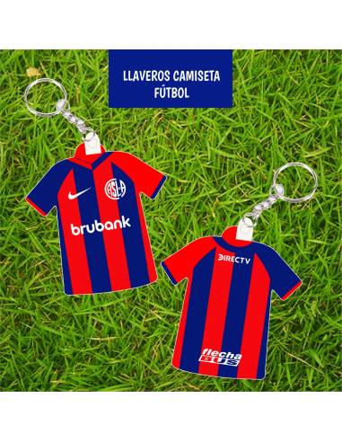Llavero camiseta - San Lorenzo