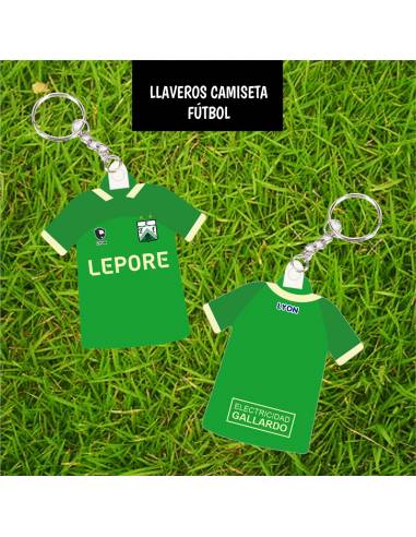 Llavero camiseta de futbol -...