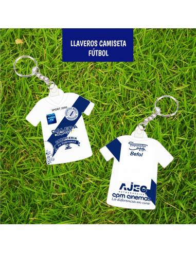 Llavero camiseta de futbol -...