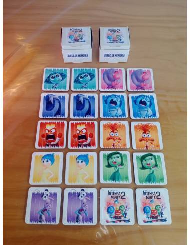 Juego de memoria - Intensamente 2