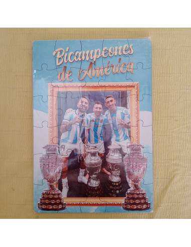 Rompecabezas 30 piezas - Bicampeones...