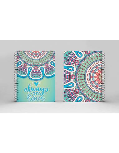 Cuaderno A5 - Mandalas