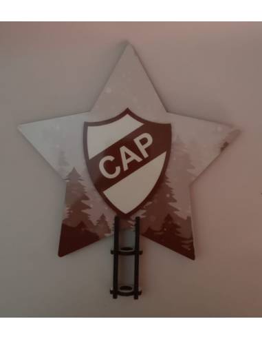 Punta para arbol de navidad - Platense