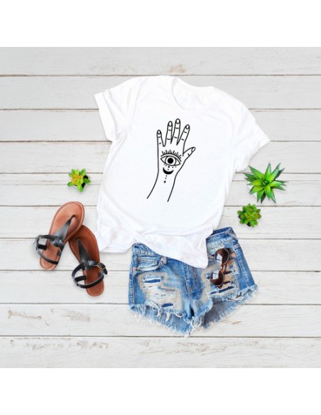 964354-MLA48023077297_102021,Remeras Mujer - Diseños Místicos -amor - Moda - Atrapasueños