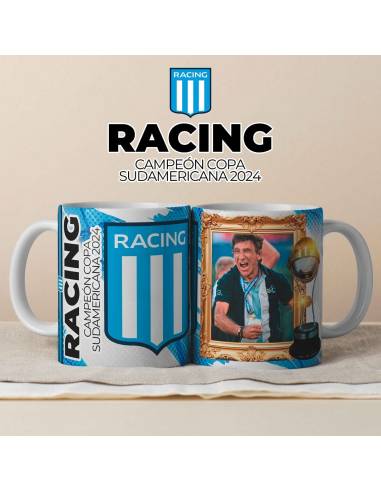 Taza ceramica - Racing Campeon copa...