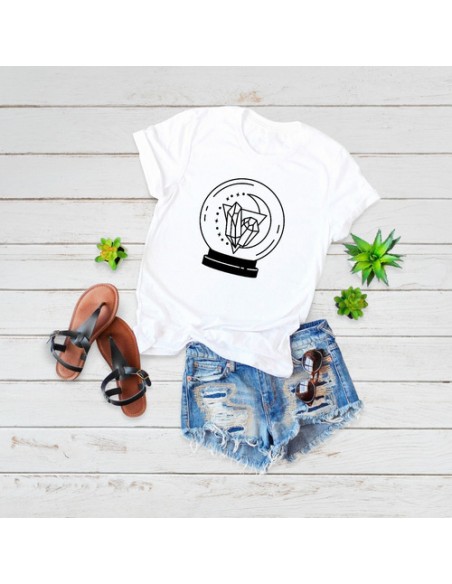 908742-MLA48023116234_102021,Remeras Mujer - Diseños Místicos -amor - Moda - Atrapasueños
