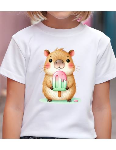 Remera niño - Capibara - Diseños para...