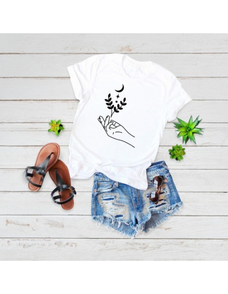 883987-MLA48023019603_102021,Remeras Mujer - Diseños Místicos -amor - Moda - Atrapasueños